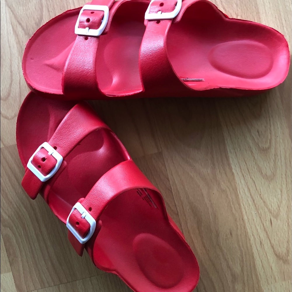 Slides Red New Size 7/8